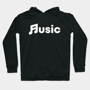 Music Wordmark Hoodie